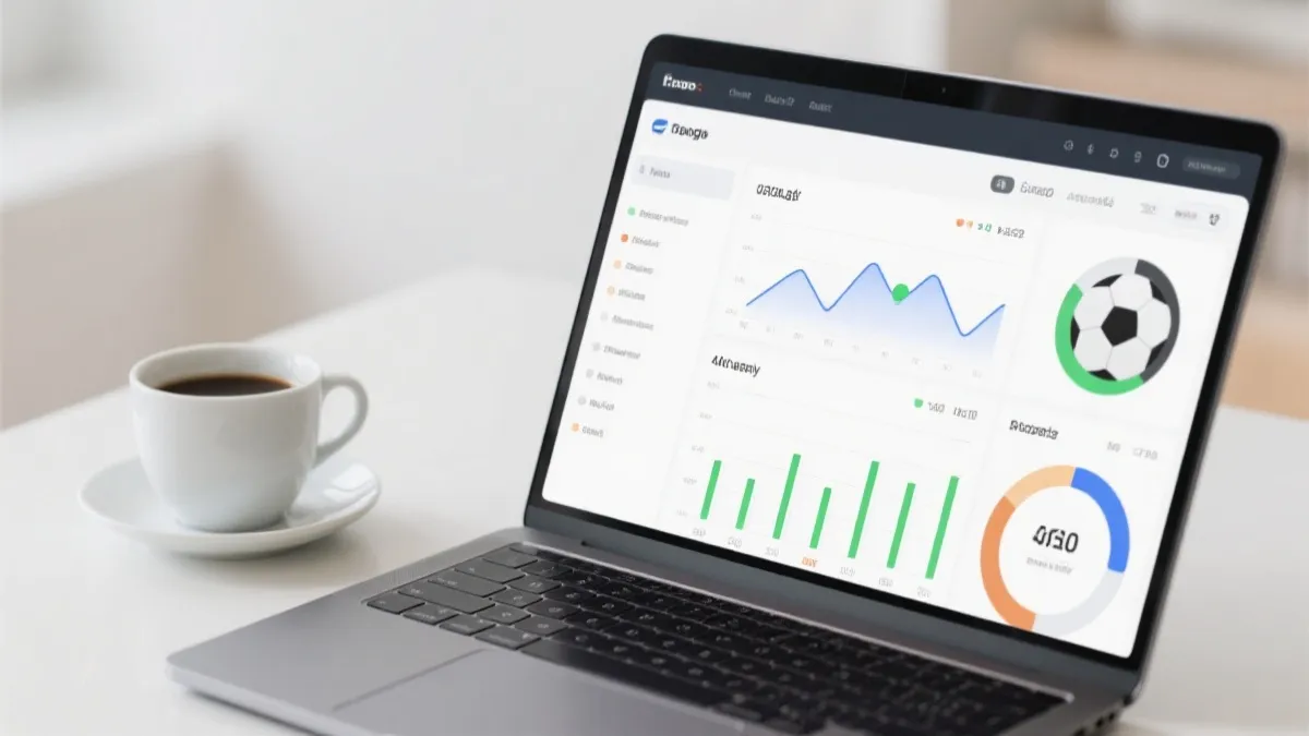 电脑端观看与数据辅助的示意图